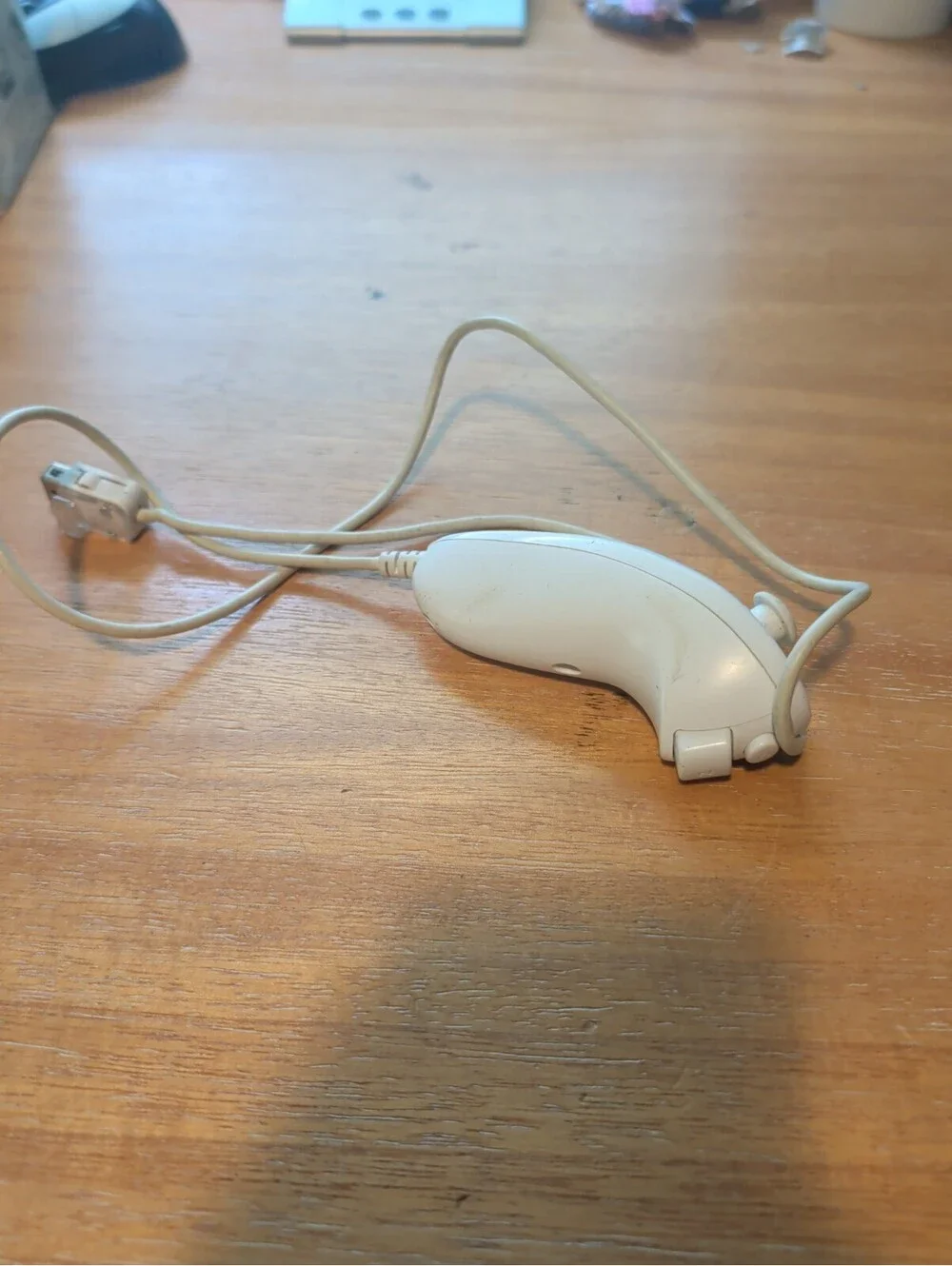 Authentic Nintendo Wii Nunchuck Controller OEM Official White Nunchuck Remote